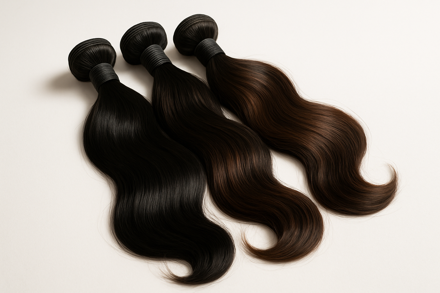 Human raw hair