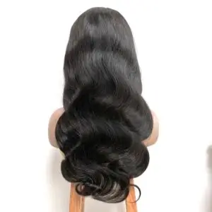 360 Lace Frontal Closure – 200% Density Virgin Remy Human Hair, Pre-Plucked Hairline