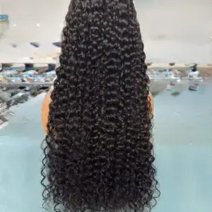26 Inch 13×4 Transparent Lace Front Wig – Glueless, Water Wave
