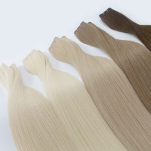 Premium Double Drawn Invisible Weft – 100g Virgin Remy Human Hair